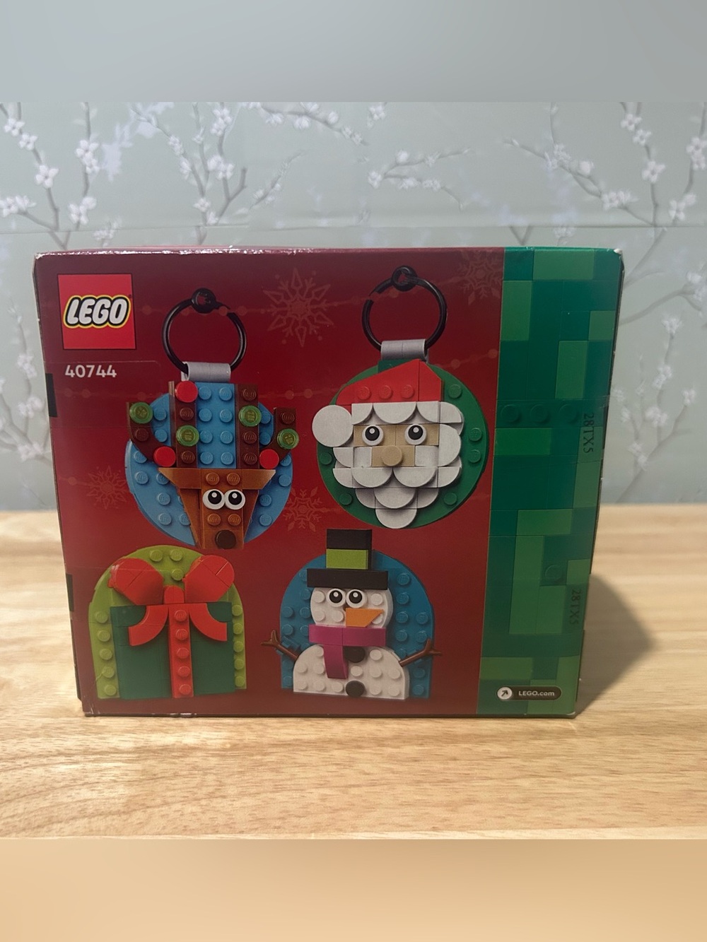 NWOT LEGO Christmas Ornament Selection- #40744
